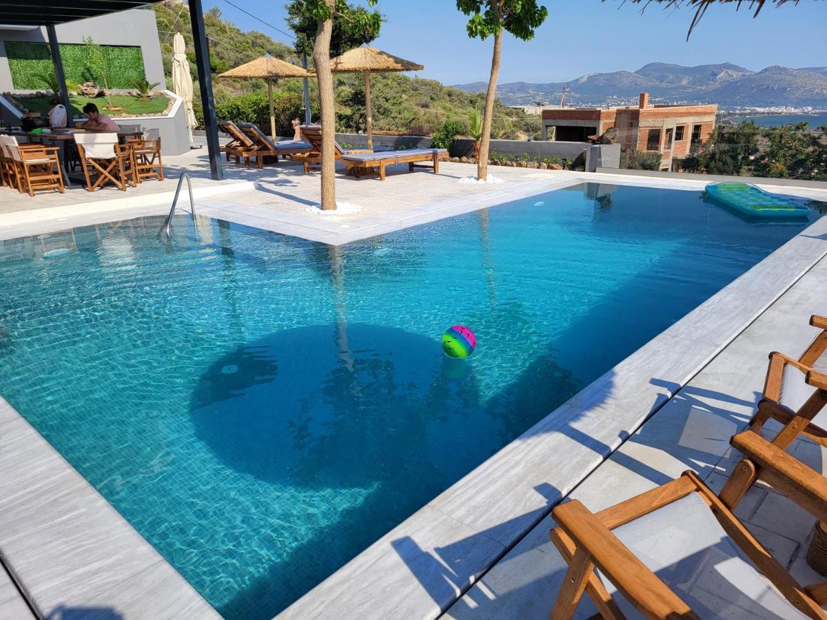 Stergiou Luxury Apartments With Shared Pool Анависсос Экстерьер фото