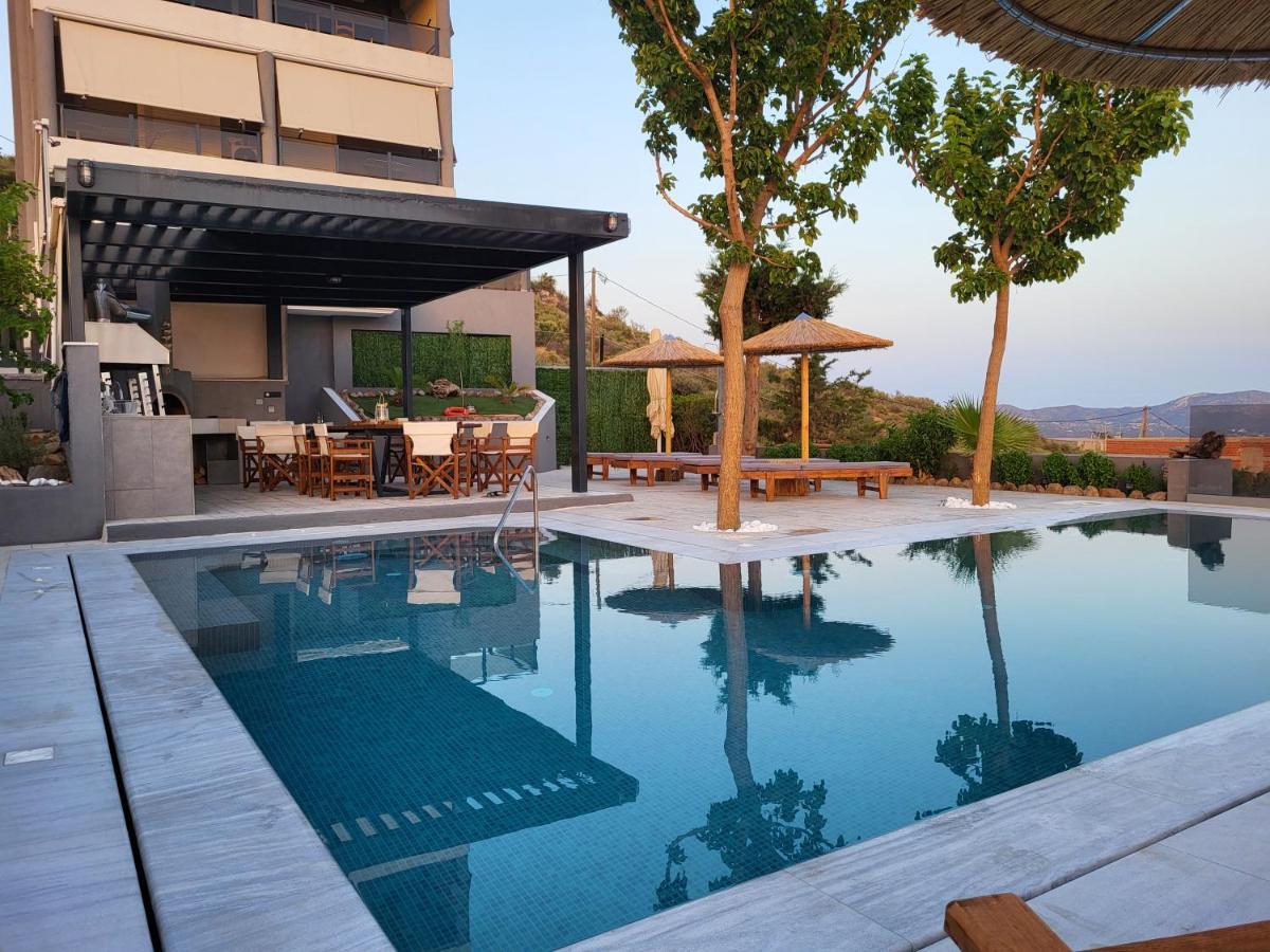 Stergiou Luxury Apartments With Shared Pool Анависсос Экстерьер фото