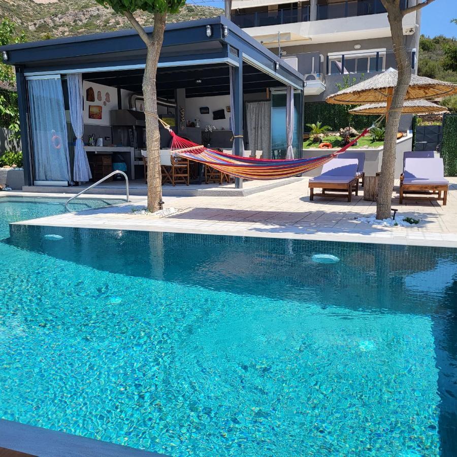 Stergiou Luxury Apartments With Shared Pool Анависсос Экстерьер фото